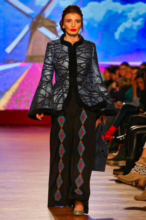 Pantalon jerse brodat M-38