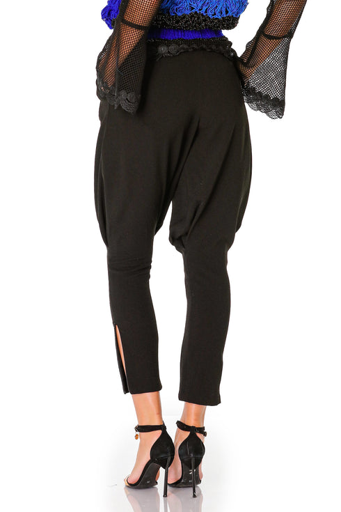 Pantalon triplu voal T-16