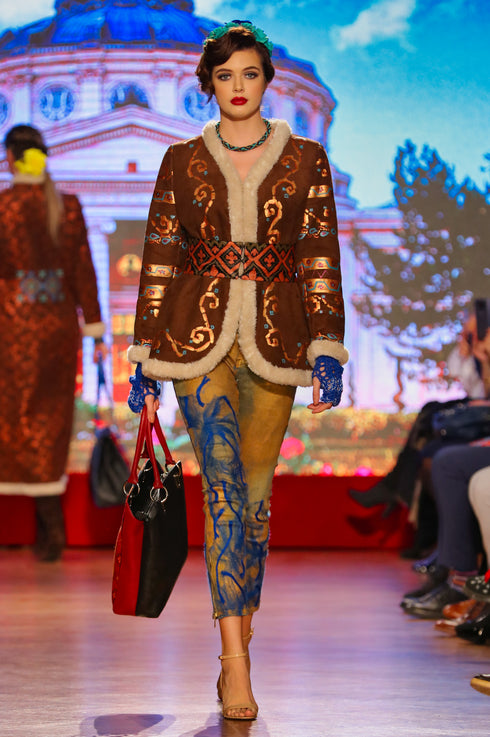 Jacheta piele ecologica P-36