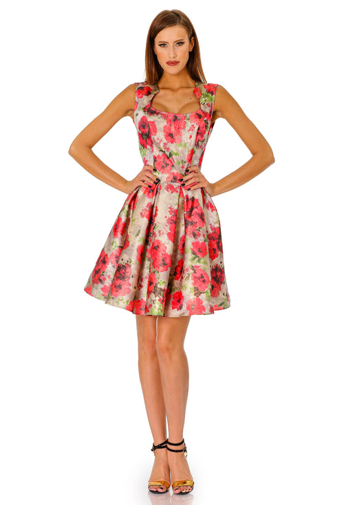 Rochie jacquard T-21