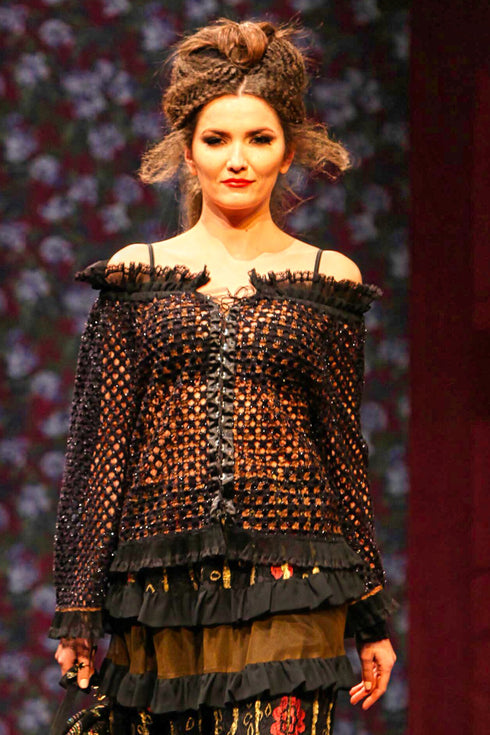 Bluza plasa si voal TN-10