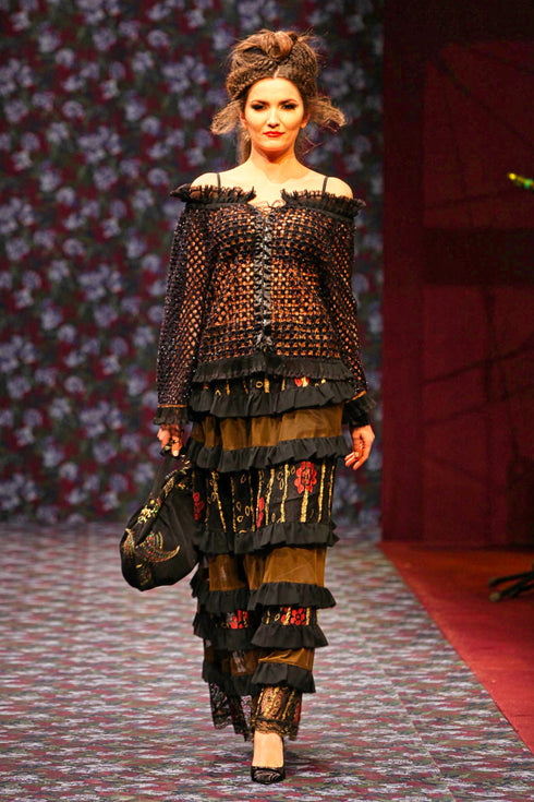 Bluza plasa si voal TN-10