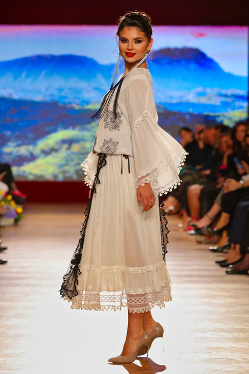 Rochie vascoza cu fota freeshipping - Liza Panait Online Boutique