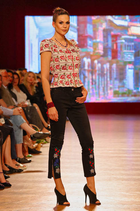 Bluza bumbac bej I-78