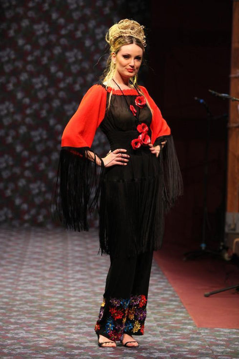 Pantalon jerse Liza Panait Liza Panait Online Boutique