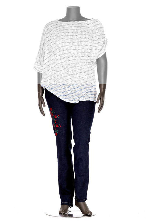 Pantalon denim  Liza Panait Liza Panait Online Boutique