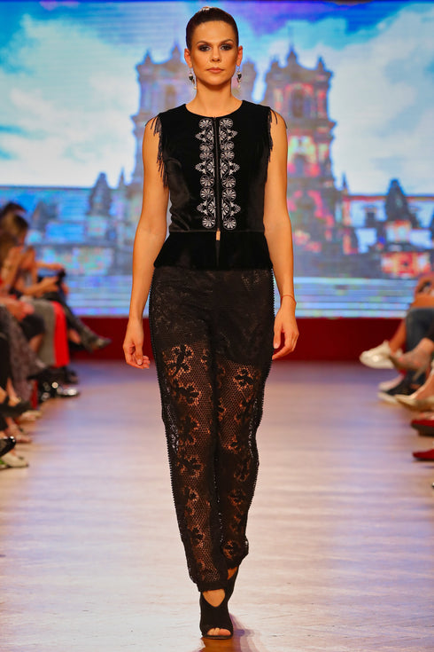 Pantaloni dantela I-38