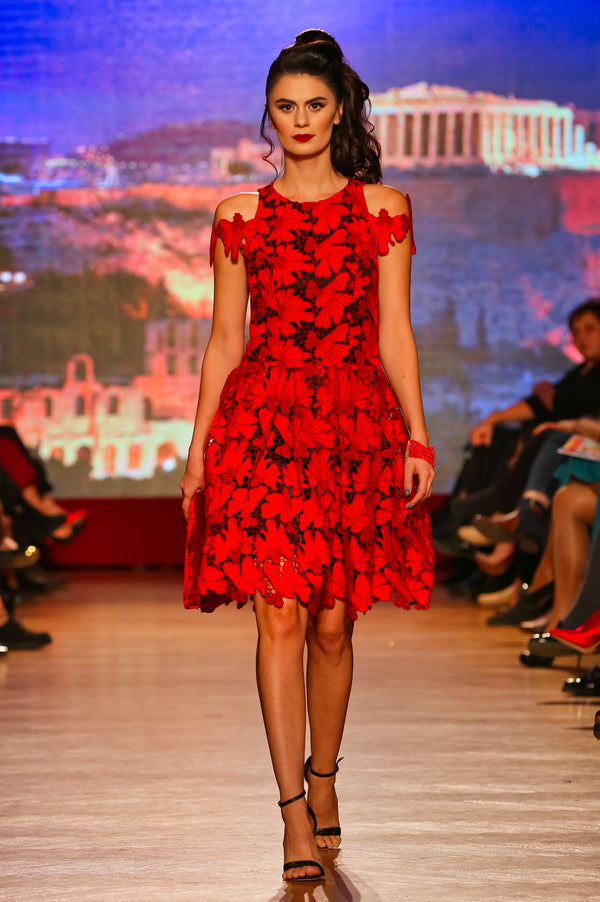 Rochie dantela bumbac M-201