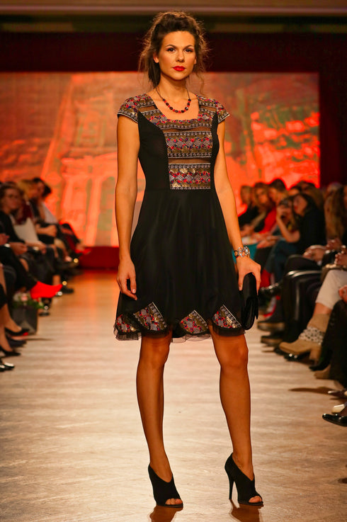 Rochie tul cu dantela M-19