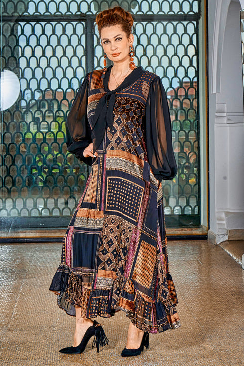 Rochie catifea MT-128