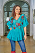 Bluza tull brodat MT-47