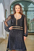 Rochie catifea voal si dantela MT-51
