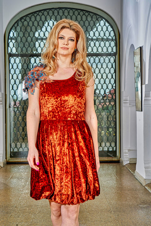 Rochie catifea MT-126