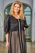 Rochie catifea brodata MT-66