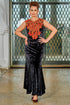 Rochie catifea MT-170