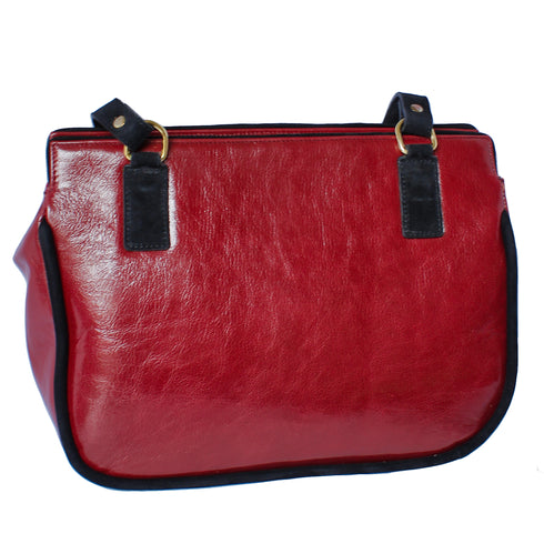 Poseta piele brodata freeshipping - Liza Panait Online Boutique