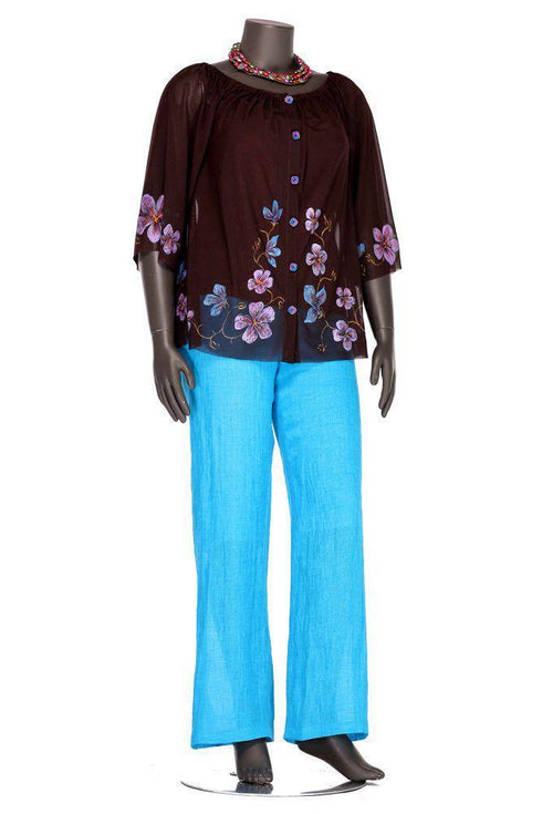 Bluza tull pictata Liza Panait Liza Panait Online Boutique
