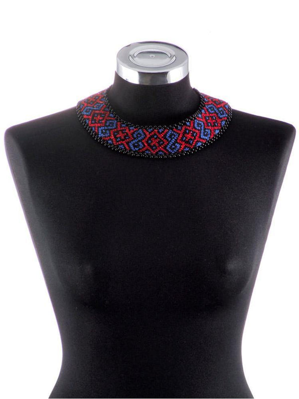 Colier lucrat manual  Liza Panait Liza Panait Online Boutique