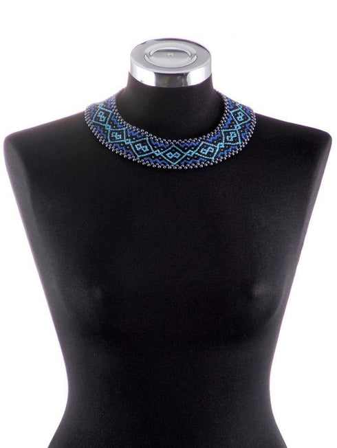 Colier lucrat manual Liza Panait Liza Panait Online Boutique