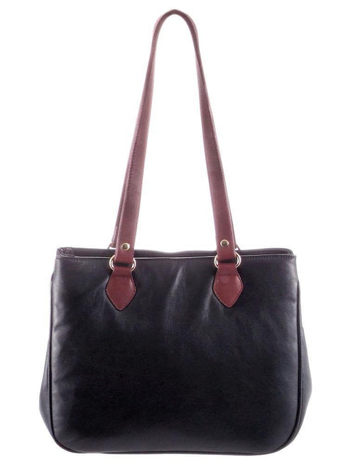 Poseta piele brodata Liza Panait Liza Panait Online Boutique