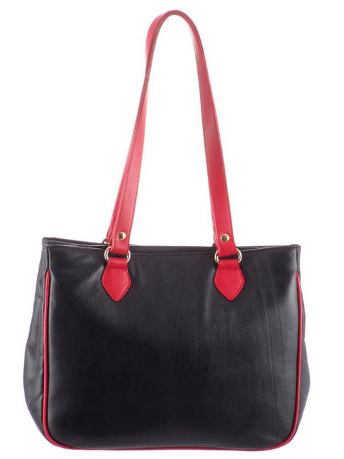 Poseta piele brodata  Liza Panait Liza Panait Online Boutique