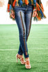 Pantalon denim Liza Panait Liza Panait Online Boutique