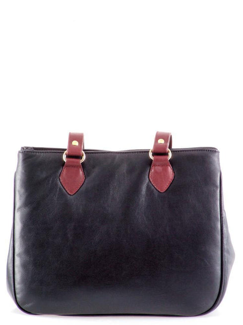 Poseta piele brodata Liza Panait Liza Panait Online Boutique