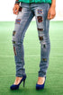 Pantalon denim Liza Panait Liza Panait Online Boutique