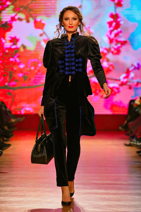 Pantalon catifea freeshipping - Liza Panait Online Boutique