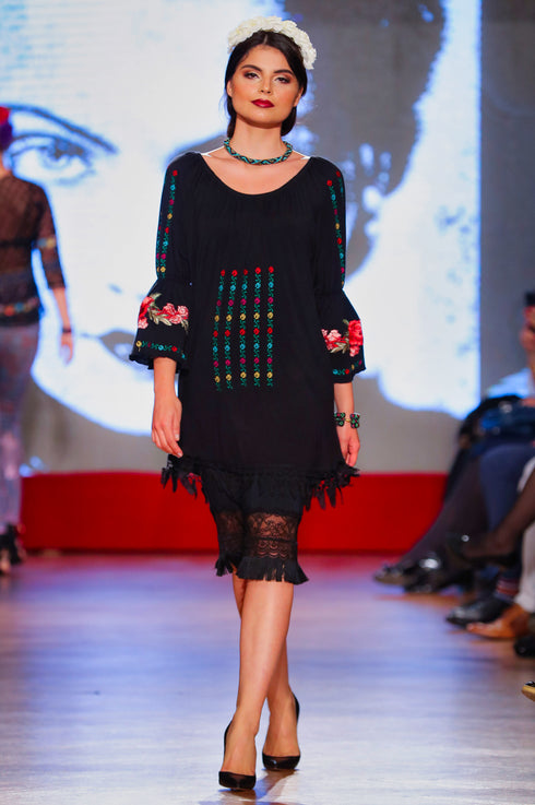 Compleu vascoza cu broderie freeshipping - Liza Panait Online Boutique