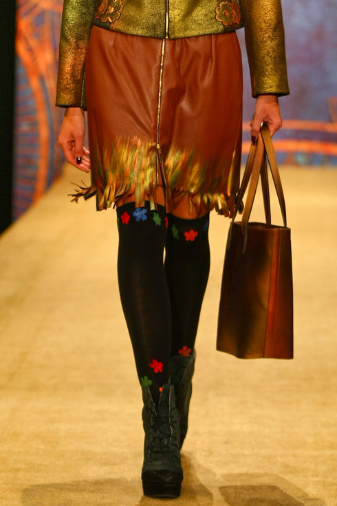 Fusta piele ecologica 2314