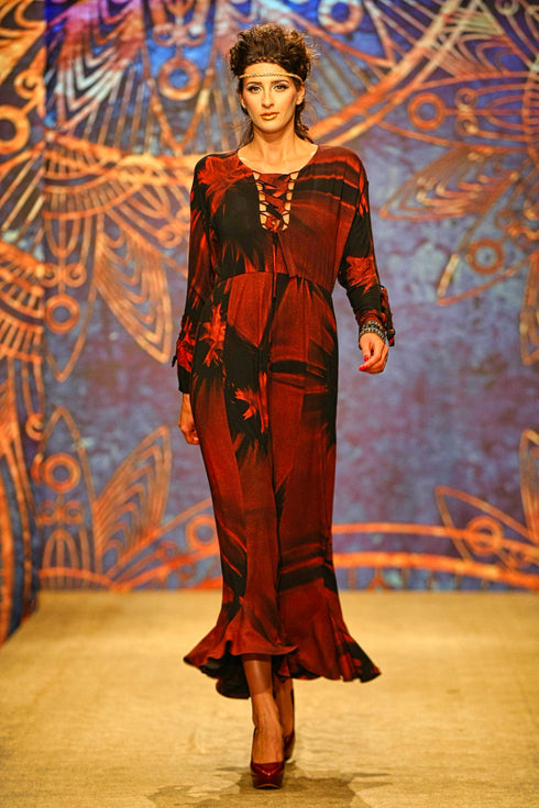 Rochie jerse pictata manual 2286