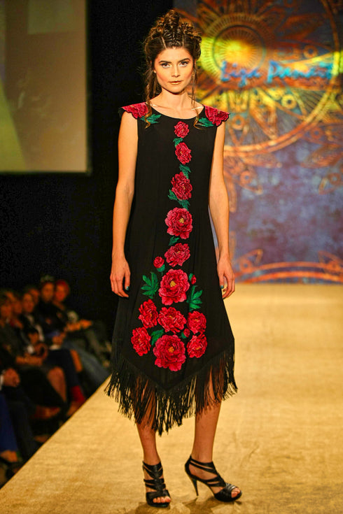 Rochie tul brodat PB-85