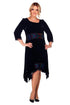 Rochie catifea brodata  Liza Panait Liza Panait Online Boutique