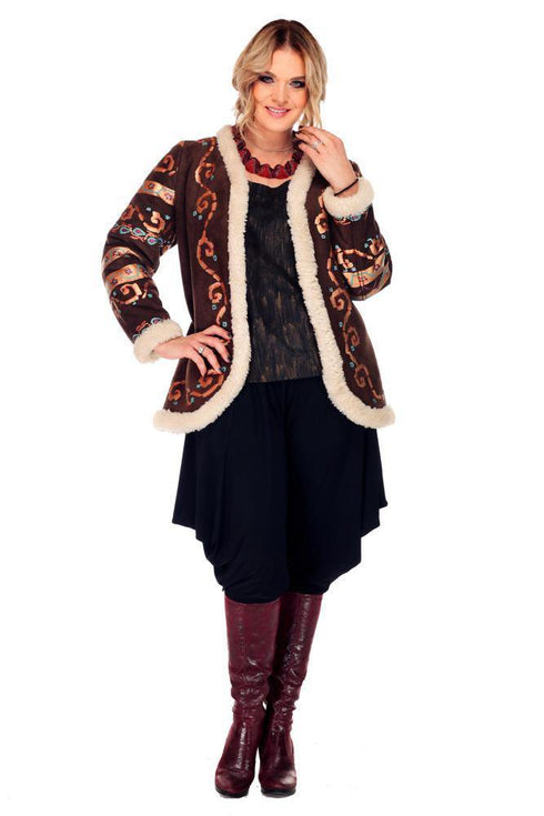 Jacheta piele ecologica Liza Panait Liza Panait Online Boutique