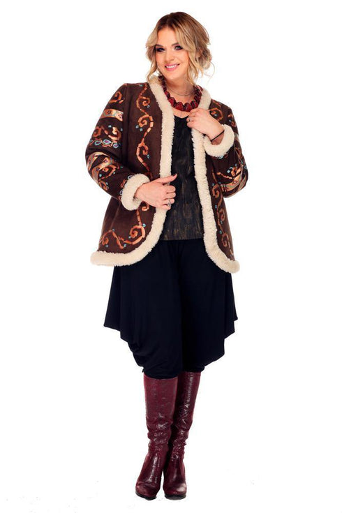 Jacheta piele ecologica Liza Panait Liza Panait Online Boutique