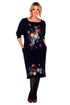 Rochie jerse pictata manual Liza Panait Liza Panait Online Boutique