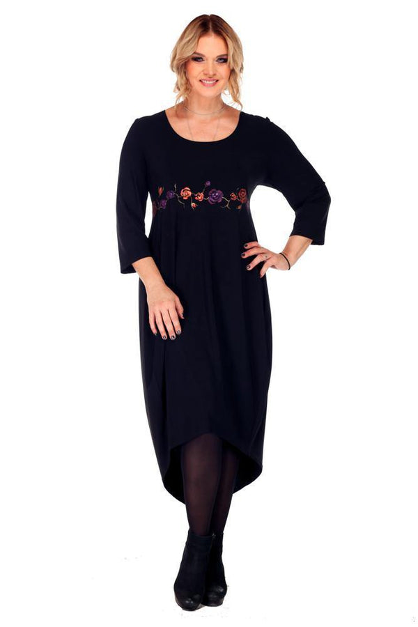 Rochie jerse pictata manual Liza Panait Liza Panait Online Boutique