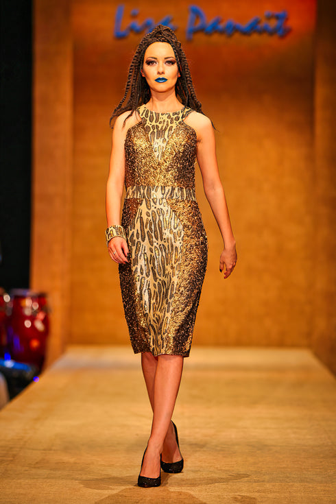 Rochie tull paietat C4084