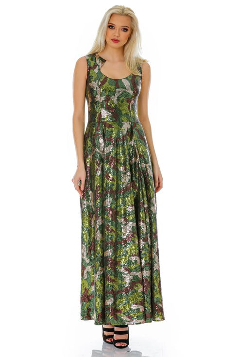 Rochie tull paietat T-54