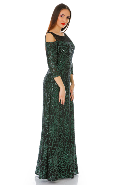 Rochie tull paietat T-55