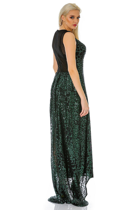 Rochie tull paietat T-57