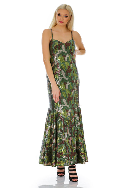 Rochie tull paietat T-65