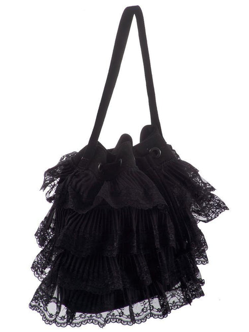 Geanta dantela si piele Liza Panait Liza Panait Online Boutique