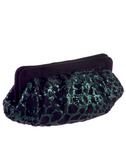 Plic paietat cu piele Liza Panait Liza Panait Online Boutique