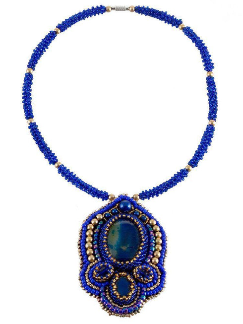 Colier din pietre si margele Liza Panait Liza Panait Online Boutique