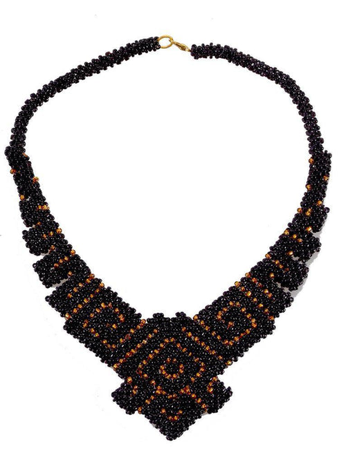 Colier din margele de sticla Liza Panait Liza Panait Online Boutique