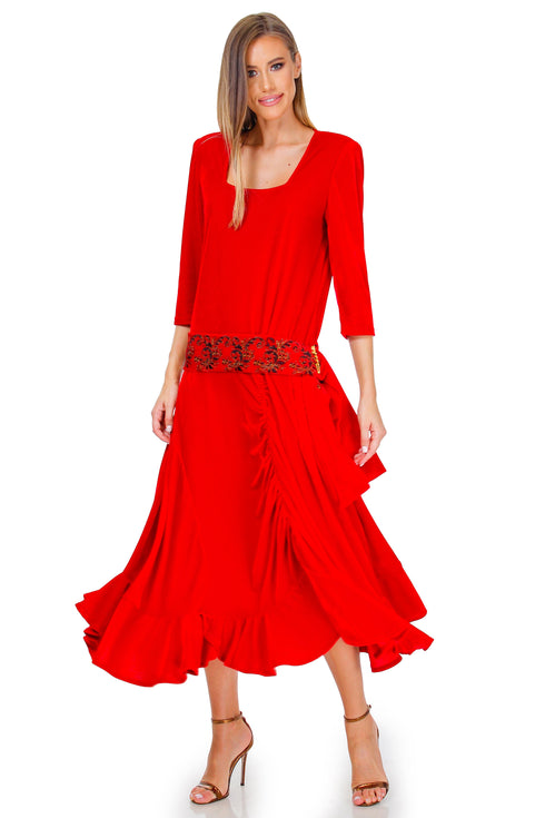 Rochie catifea cu broderie Liza Panait Liza Panait Online Boutique