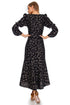Rochie tricot negru cu aramiu Liza Panait Liza Panait Online Boutique