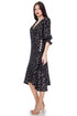 Rochie tricot negru cu aramiu Liza Panait Liza Panait Online Boutique
